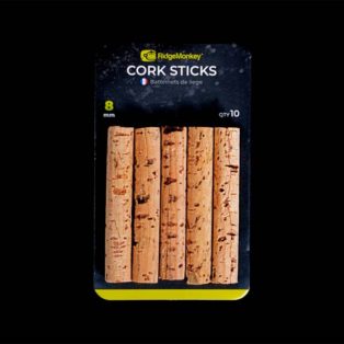 Пробковые палочки Ridge Monkey Combi Bait Drill Spare Cork Sticks 8mm