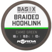 Поводковый материал Korda Basix Braided Hooklink 10 м 18 lb Camo green