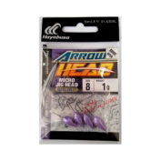 Джиг головки Hayabusa Arrow Micro Head Ultra Violet EX931
