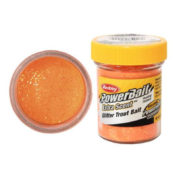 Паста форелевая Berkley Extra Scent Glitter Trout Bait Flue Orange 50 гр
