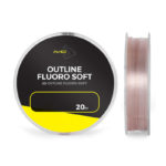 Поводковый материал Avid Carp Outline Fluoro Soft Fluorocarbon 20 м - 20 - 0-39 - 20 - 9-09