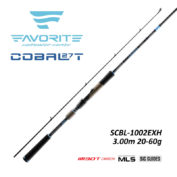 Спиннинг Favorite SW Cobalt SCBL-1002EXH 3.00m 20-60g Fast