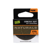 Поводковый материал Fox Edges Naturals Coretex Soft 25lb 20m