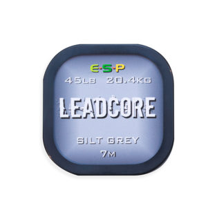 Лидкор ESP Leadcore 45lb 7m Silt Grey с сердечником