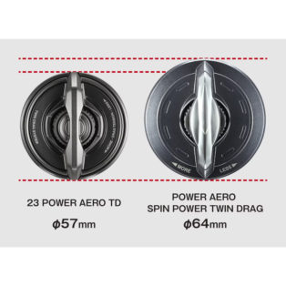 Катушка Shimano Power Aero TD 23 Standard