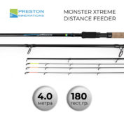 Удилище фидерное Preston Monster Xtreme Distance Feeder 4.0 m 180 g