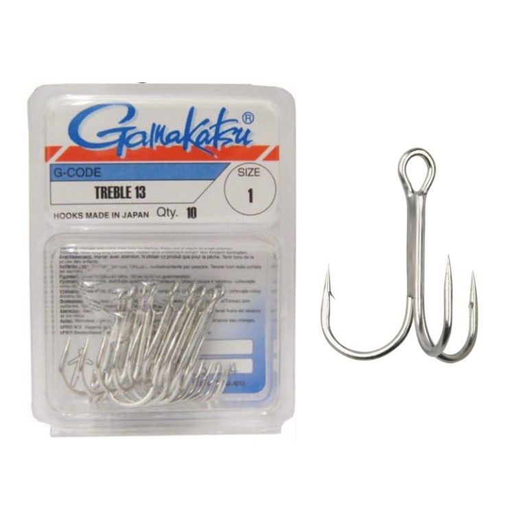 Treble hook. Treble hook