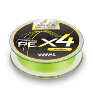 Varivas Super Trout Area PEX4 Neo Yellow 75m