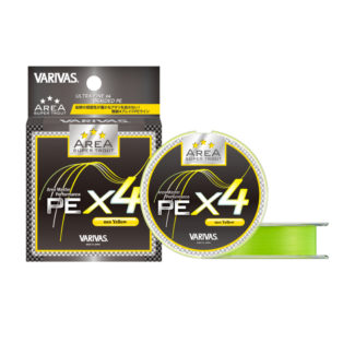 Varivas Super Trout Area PEX4 Neo Yellow 75m