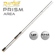 Спиннинг Rapture Prism Area 562-UL 1.67 0.3-4.5g