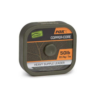 Поводковый материал в оплетке Fox Edges Naturals Copper-Core 50lb 7m