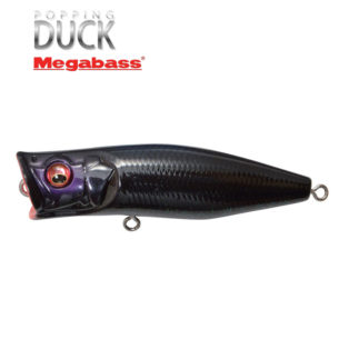 Воблер Megabass Popping Duck GLX DARK SHADOW