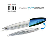 Блесна Пилькер DUO Drag Metal Force Semi-Long PBA0599 UV Silver GB