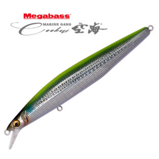 Воблер Megabass Marine Gang Cookai 120F GG Chart Back Bora