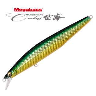 Воблер Megabass Marine Gang Cookai 120F GG Green Gold