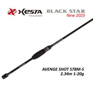 Спиннинг Xesta Black Star Avenge Shot S78M-S