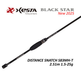 Спиннинг Xesta Black Star Distance Snatch S83MH-T