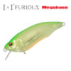 Воблер Megabass IXI Furious 0.5 - clear-lime-chart