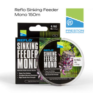 Леска Preston Reflo Sinking Feeder Mono 150m