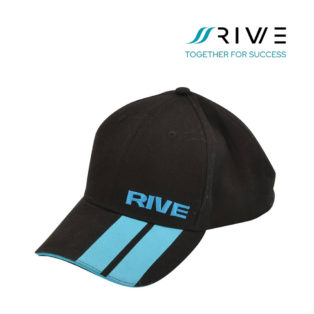 Бейсболка Rive Aqua Black Cap