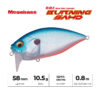 Воблер Megabass Over Rev Crank Burning Shad 58 - frozen-glass