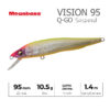 Воблер Megabass Vision 95 Q-GO - gp-hachiro-bone