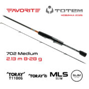 Спиннинг Favorite Totem TTM1 702M 2.13m 8-28g