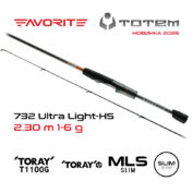 Спиннинг Favorite Totem TTM1 732UL-HS 2.19m 1-6g