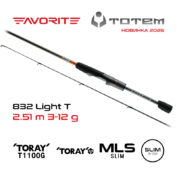 Спиннинг Favorite Totem TTM1 832L T 2.51m 3-12g