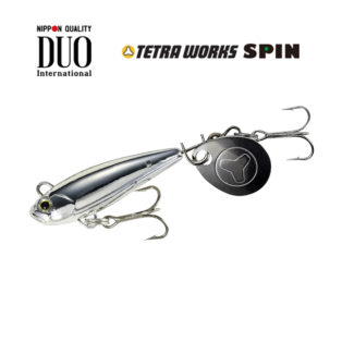 Тейл-спиннер DUO Tetra Works Spin_MCC0522 UV Silver Slash B