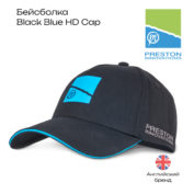 Бейсболка Preston Black Blue HD Cap