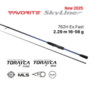 Спиннинг Favorite Skyline SKY1 762H 2.29m 16-56g Ex.Fast