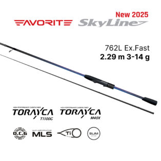 Спиннинг Favorite Skyline SKY1 762L 2.29m 3-14g Ex.Fast