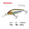 Воблер Megabass Diving Flap Slap - lightning-shad