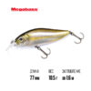 Воблер Megabass Flap Slap - fa-striped-shiner