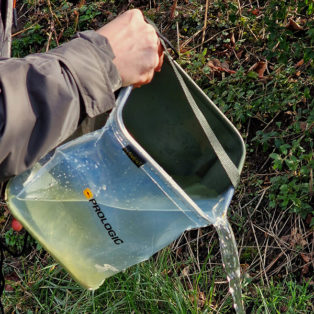 Ведро с прозрачной стенкой Prologic Element Trans-Camo Rig Water Bucket 7.9L