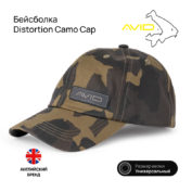 Бейсболка Avid Carp Distortion Camo Cap