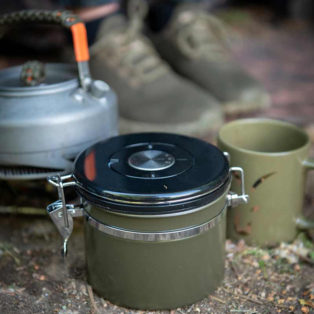 Банка Fox Cookware Coffee Tea Khaki Storage 860ml для хранения кофе и чая