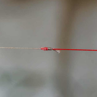 Шок-лидер плетеный Spomb Tapered Braided Leader Red