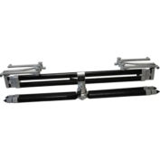 Род под на 4 удилища Meccanica Vadese Evolution 4 Rods Black Tubes & Steel Joints