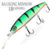 Воблер Deps Balisong Minnow 130SF Longbill - perch2-green