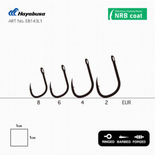 Крючки карповые Hayabusa K-1 xs размеры