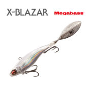 Тейл-спиннер Megabass X-Blazar LZ SILVER SHAD