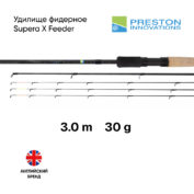 Удилище фидерное Preston Supera X Feeder 10 ft 3 m 30 g