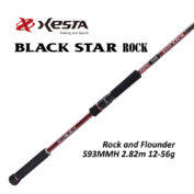Спиннинг Xesta Black Star Rock S93MMH 2.82m 12-56g Rock and Flounder