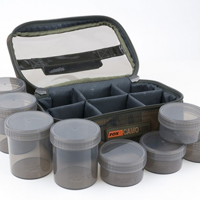 Сумка с баночками Fox Camolite Glug 8 Pot Case