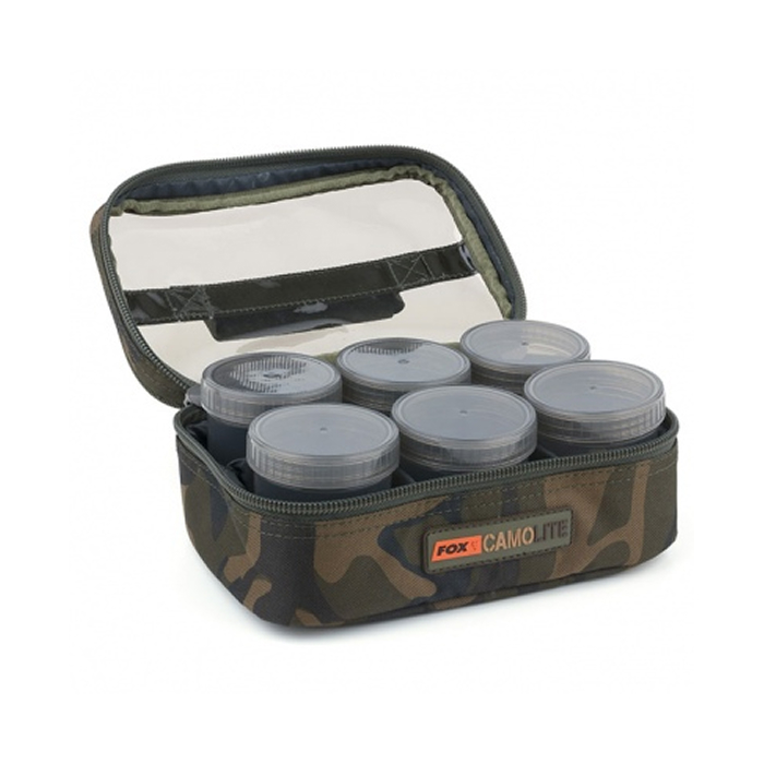 Сумка с баночками Fox Camolite Glug 8 Pot Case
